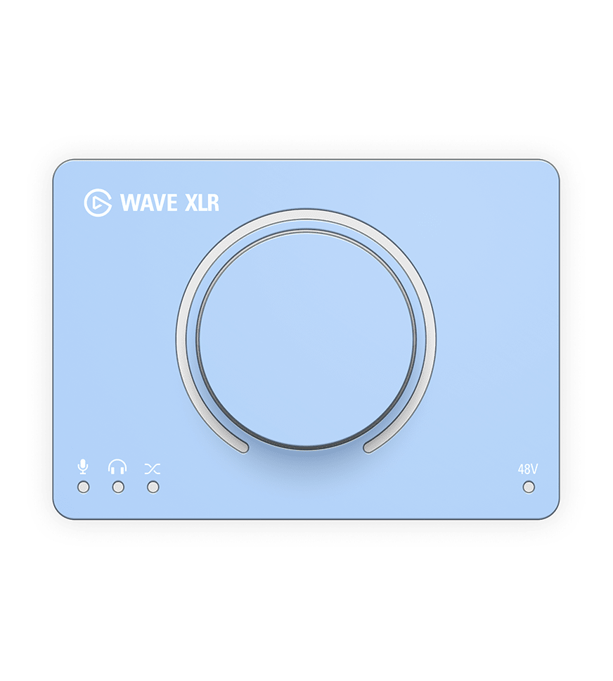 Wave XLR MK.2 Glacier Ice Faceplate | Elgato